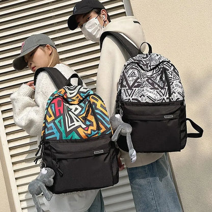 Large Capacity and Minimalist Waterproof Outdoor College Bookbags Laptop Backpack Bag Youth School Backpacks