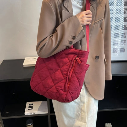 Large Capacity for Girl Women Multipurpose Nylon Soft Tote Bag Autumn Winter