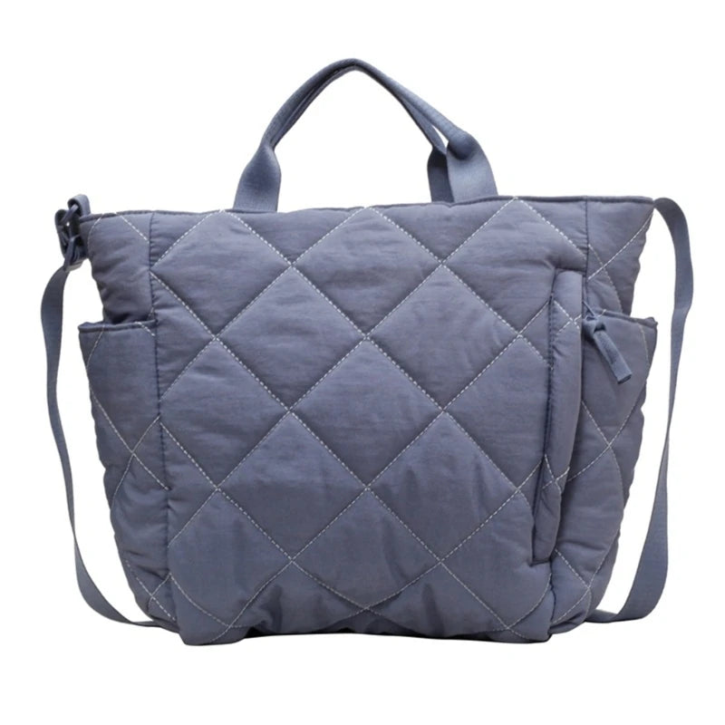 Large Capacity for Girl Women Multipurpose Nylon Soft Tote Bag Autumn Winter