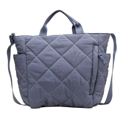 Large Capacity for Girl Women Multipurpose Nylon Soft Tote Bag Autumn Winter