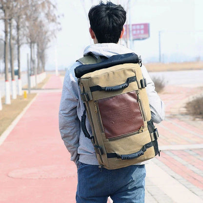 Large Capacity men's backpack Travel Bag sports Casual canvas Backpacks For Male Mutifunctional Out Door Bags school bags pack