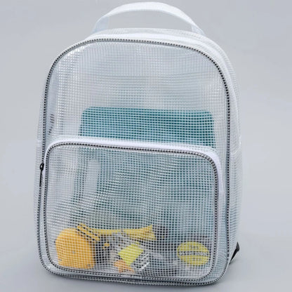 Large Clear Backpack 17inch for Work,Travel,Concert,Stadium Bags for Women 17'' Anti-static Clear Backpack for College