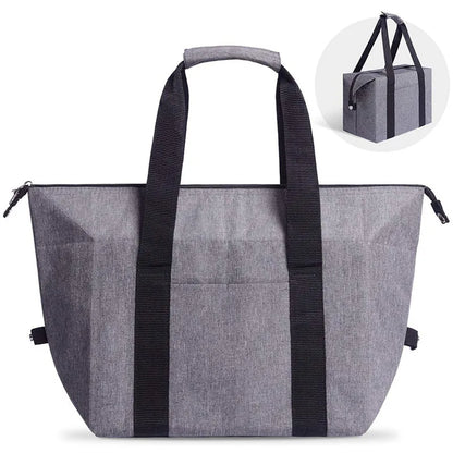 Large Cooler Bag Thermal Insulated Lunch Box Picnic Ice Beer Wine Barbecues Camping Food Fresh Keeping Container Handbag Items