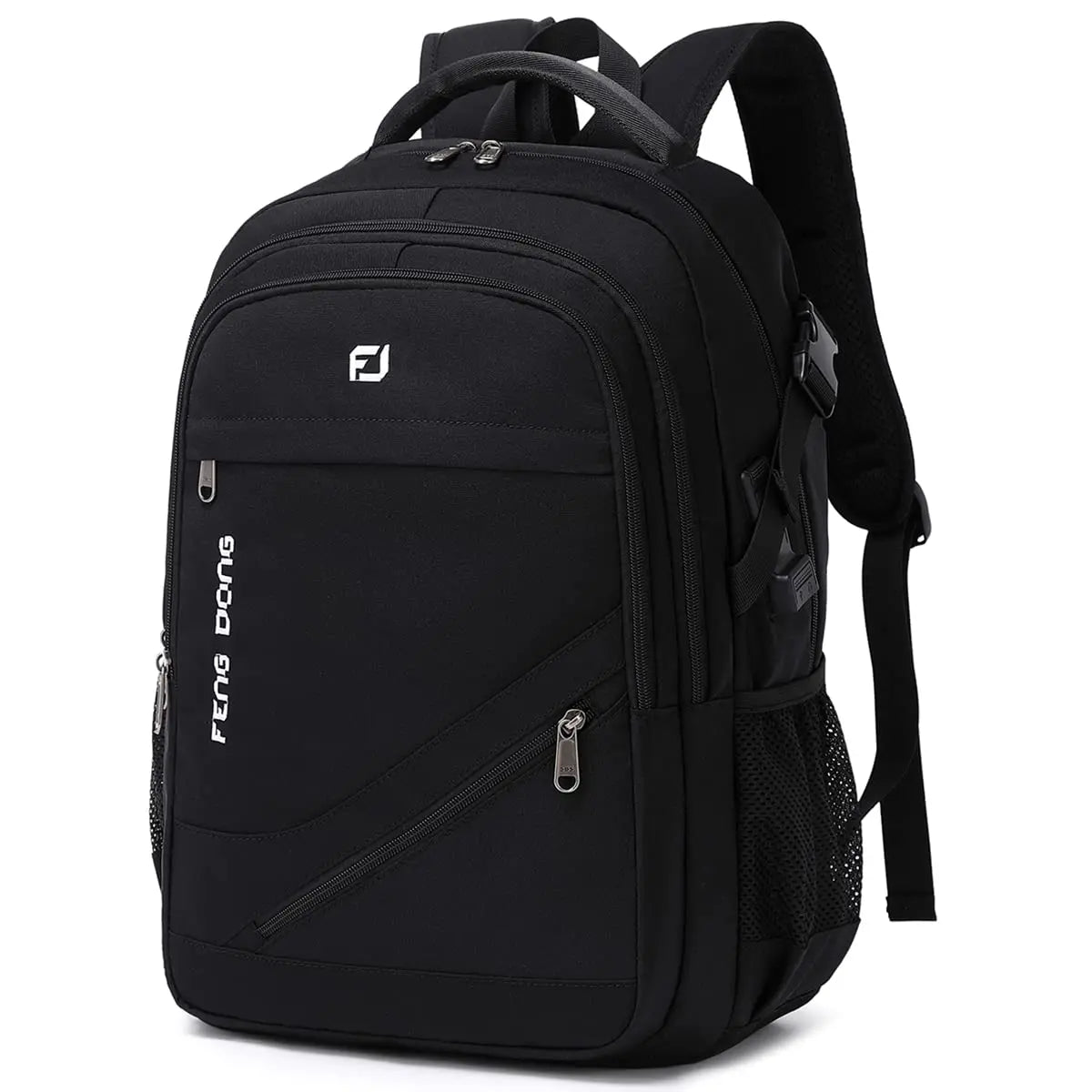 Large Laptop Backpack 17.3 inch Durable Waterproof Travel College Backpack Bookbag for Men & Women Business Backpack with USB Ch
