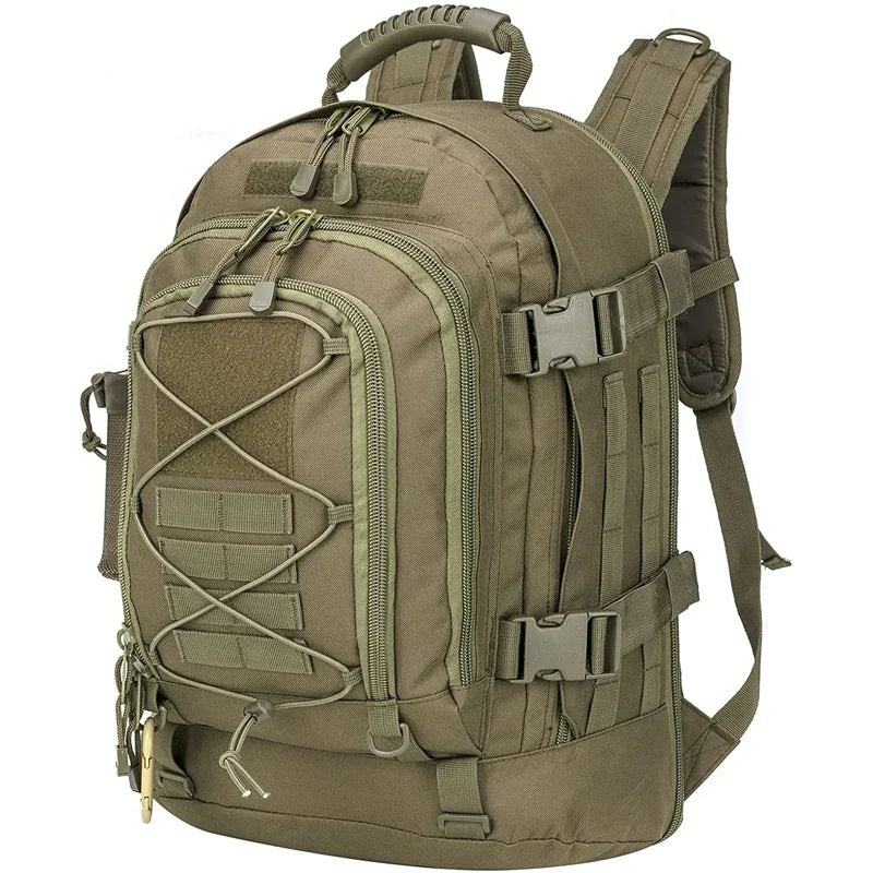 Large Men Backpack Travel Backpacks Waterproof School Bags Outdoor Sport Hiking Bag 60L with Laptop Compartment