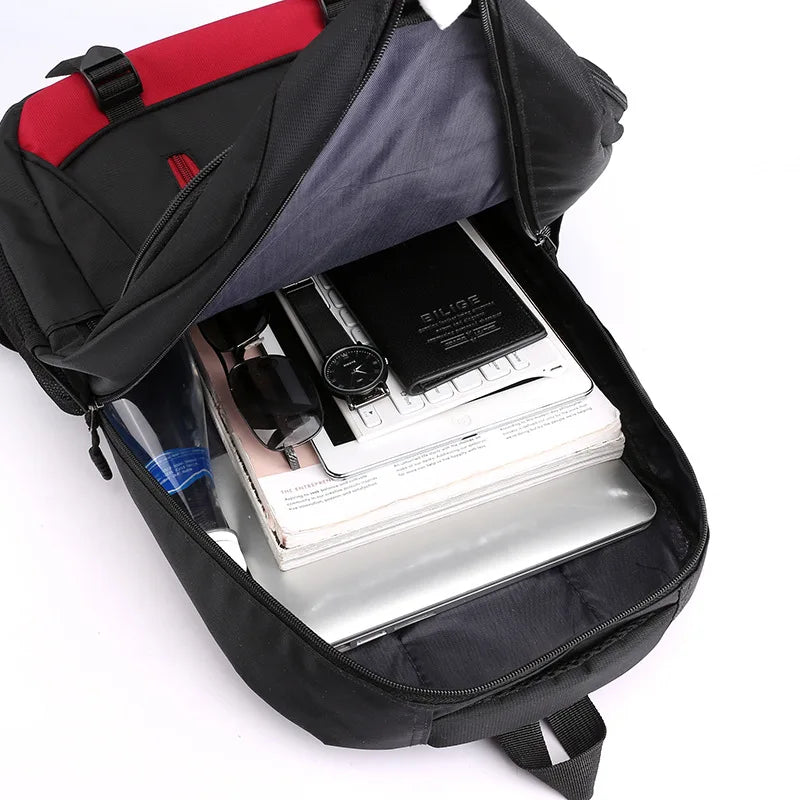 Large School Backpack Men Laptop Backpacks High School Bags Teen College Boys Schoolbag Book Bag Student Travel Backpack