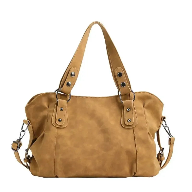 Large Totes Bag for Women 2024 New Y2K Stylsih Design High-capacity Leather Shoulder Side Bag Retro Female Shopper Handbags