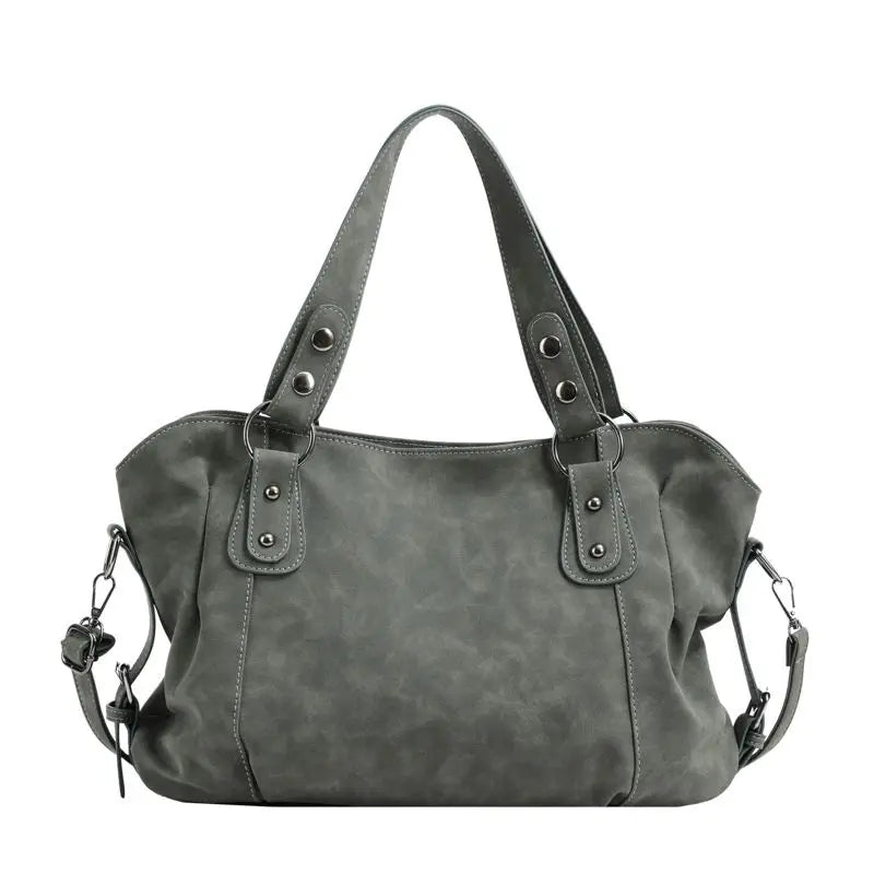 Large Totes Bag for Women 2024 New Y2K Stylsih Design High-capacity Leather Shoulder Side Bag Retro Female Shopper Handbags