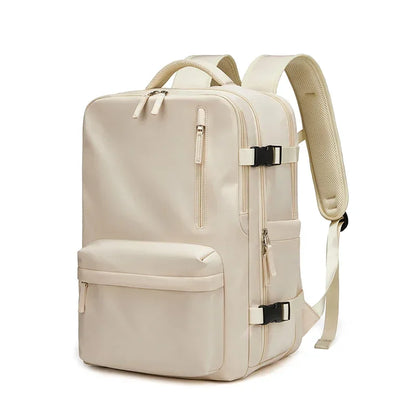 Large Travel Backpack Woman Expandable Multifunctional 16 Inch Laptop With Shoe Bag USB Charging Waterproof Lightweight Backpack