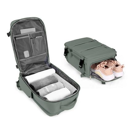 Large Travel Backpack Women, Carry On Hiking Back Pack Waterproof Outdoor Sports Rucksack Casual Daypack School Bag Fit