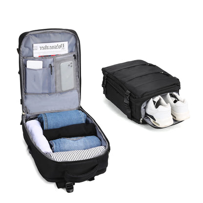 Large Travel Backpack Women, Carry On Hiking Back Pack Waterproof Outdoor Sports Rucksack Casual Daypack School Bag Fit