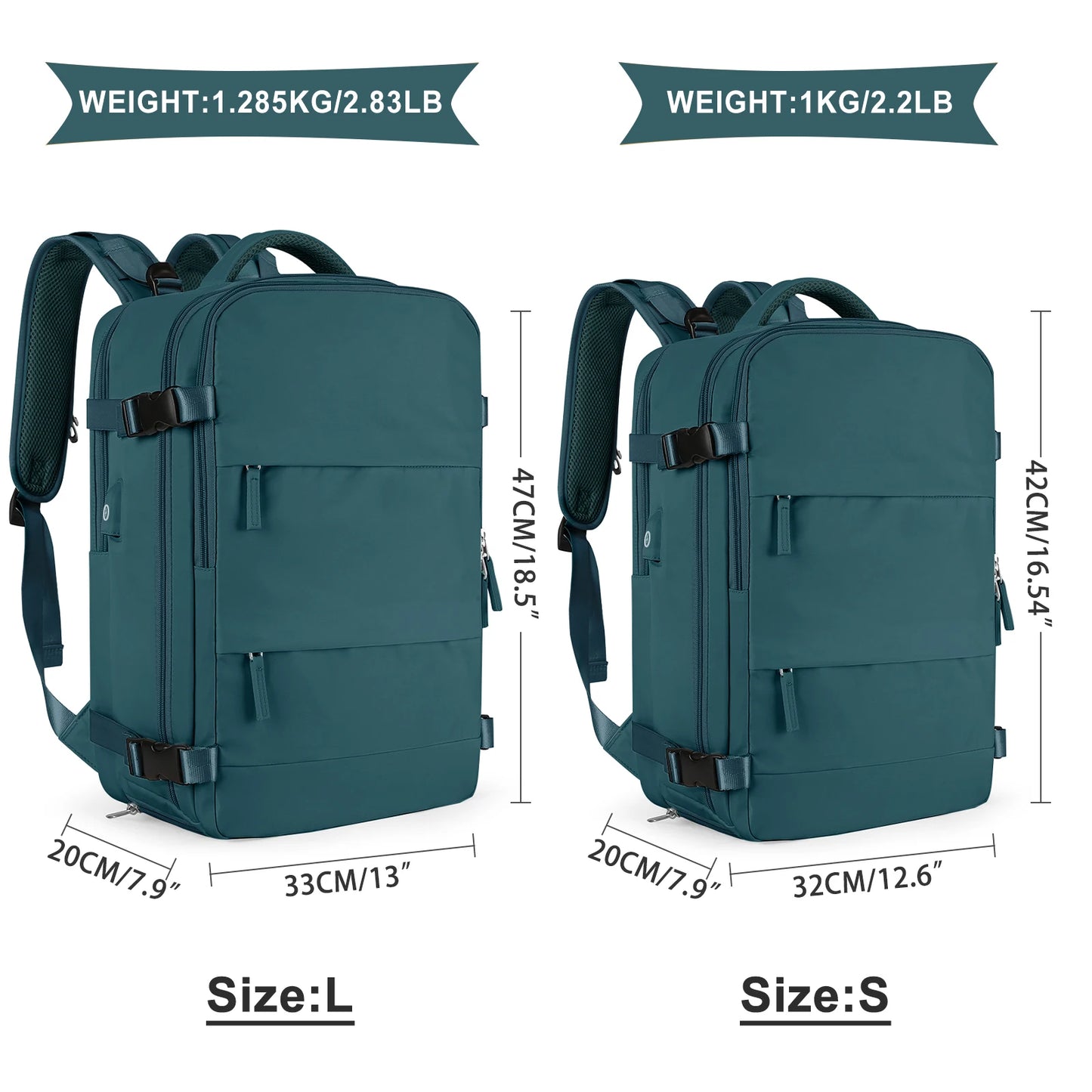 Large Travel Backpack Women, Carry On Hiking Back Pack Waterproof Outdoor Sports Rucksack Casual Daypack School Bag Fit