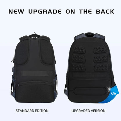 Large Waterproof Airplane Travel Backpack Men Laptop Computer Backpack 17 Inch Fashion Japanese School Bags for Children Mochila