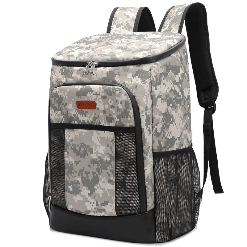 Large Waterproof Jungle Camping Cooler Bag Soft 100% Leakproof Thermal Picnic Isothermal Backpack Army Keep Food Fresh Bag
