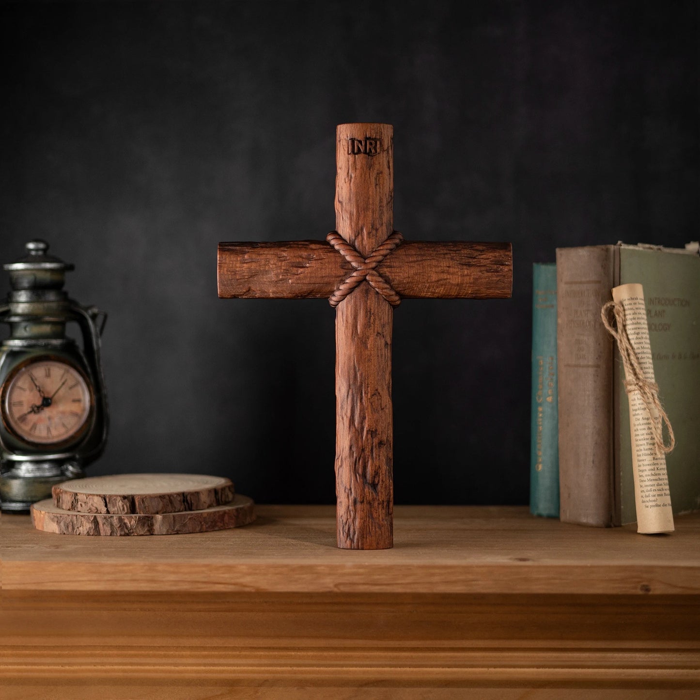 Large Wooden Cross Wall Decor, Wall Cross, Christian Hanging, Home Art, Church, Room Decor, Free Shipping