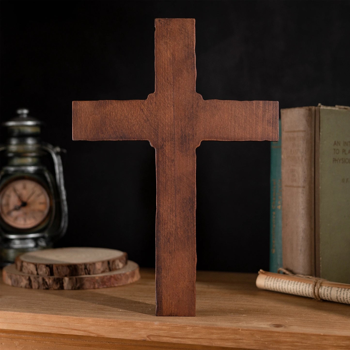 Large Wooden Cross Wall Decor, Wall Cross, Christian Hanging, Home Art, Church, Room Decor, Free Shipping