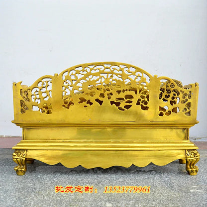 Large # blessing Company SHOP Store home TOP efficacious Talisman Protection-Sleeping Buddha RU LAI Chinese FENG SHUI statue