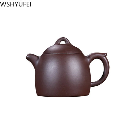 Large capacity 340ml Yixing tea pot purple clay teapot Authentic Ore beauty kettle Handmade Teaware Tea ceremony customization