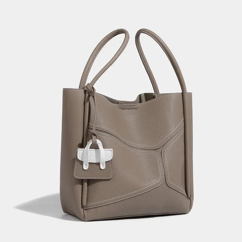 Large-capacity Commuter Tote 2024 Spring Fashion Casual Portable Shoulder Crossbody Women's Bag