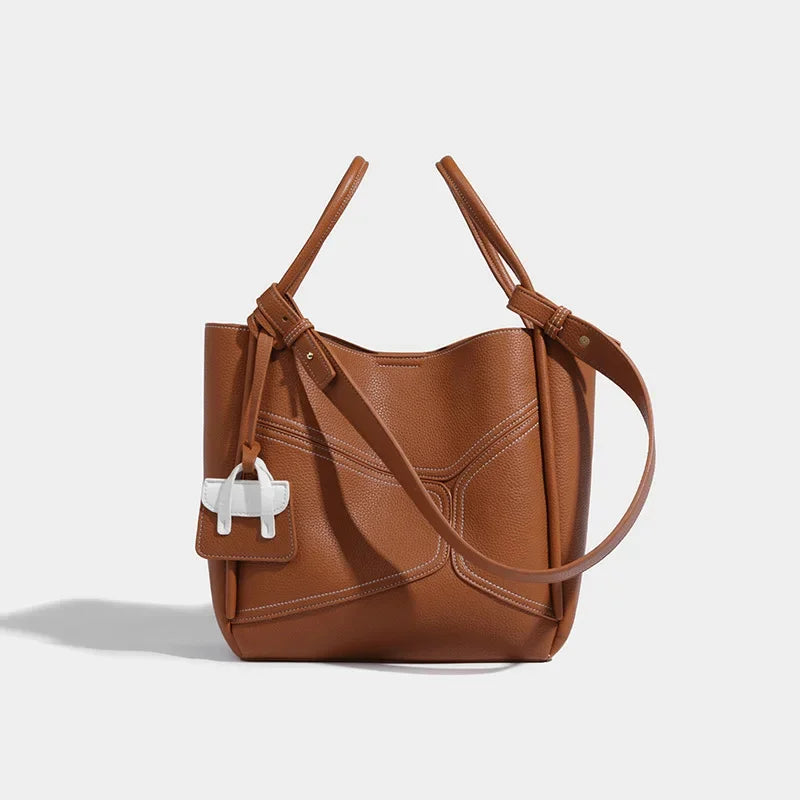 Large-capacity Commuter Tote 2024 Spring Fashion Casual Portable Shoulder Crossbody Women's Bag