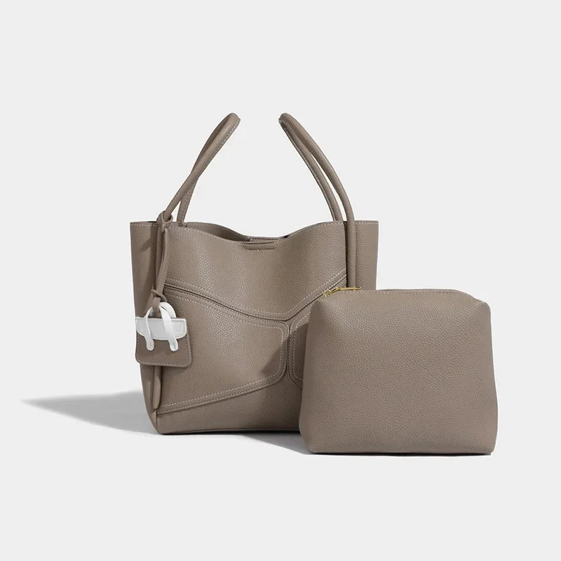 Large-capacity Commuter Tote 2024 Spring Fashion Casual Portable Shoulder Crossbody Women's Bag