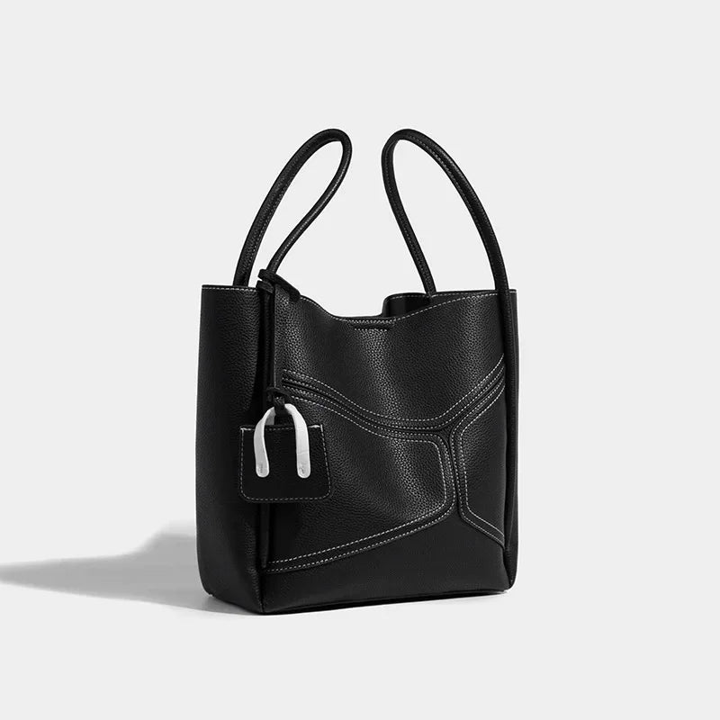 Large-capacity Commuter Tote 2024 Spring Fashion Casual Portable Shoulder Crossbody Women's Bag