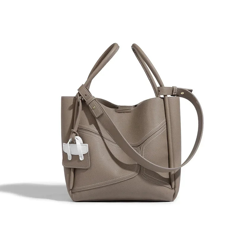 Large-capacity Commuter Tote 2024 Spring Fashion Casual Portable Shoulder Crossbody Women's Bag