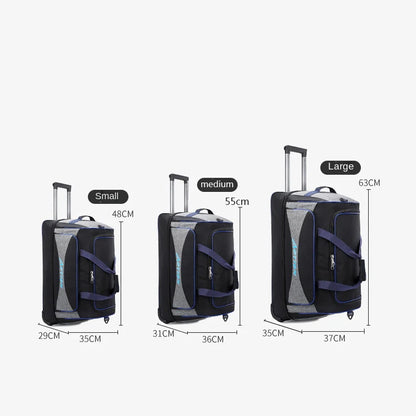 Large capacity Trolley Bag Travel Suitcase Boarding Bag Oxford waterproof Luggage Bag Rolling Luggage with Wheels