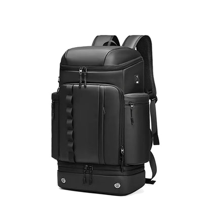 Large capacity travel For Men backpack trekking Mountaineering bag outdoor waterproof Laptop Backpack creative With shoe bag