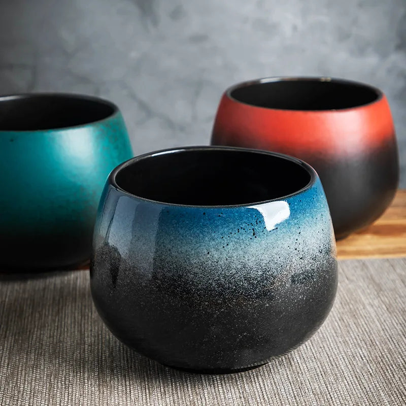 Large washing pot tea residue pot water bowl ceramic washing large ceramic light luxury tea set kitchen restaurant bar