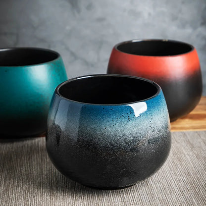 Large washing pot tea residue pot water bowl ceramic washing large ceramic light luxury tea set kitchen restaurant bar
