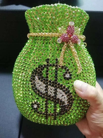 Latest Design Women's Handbags Rhinestone Evening Bags Clutches Wedding Bags Luxury Bag for Women Bridal Wedding Box Clutch Bags
