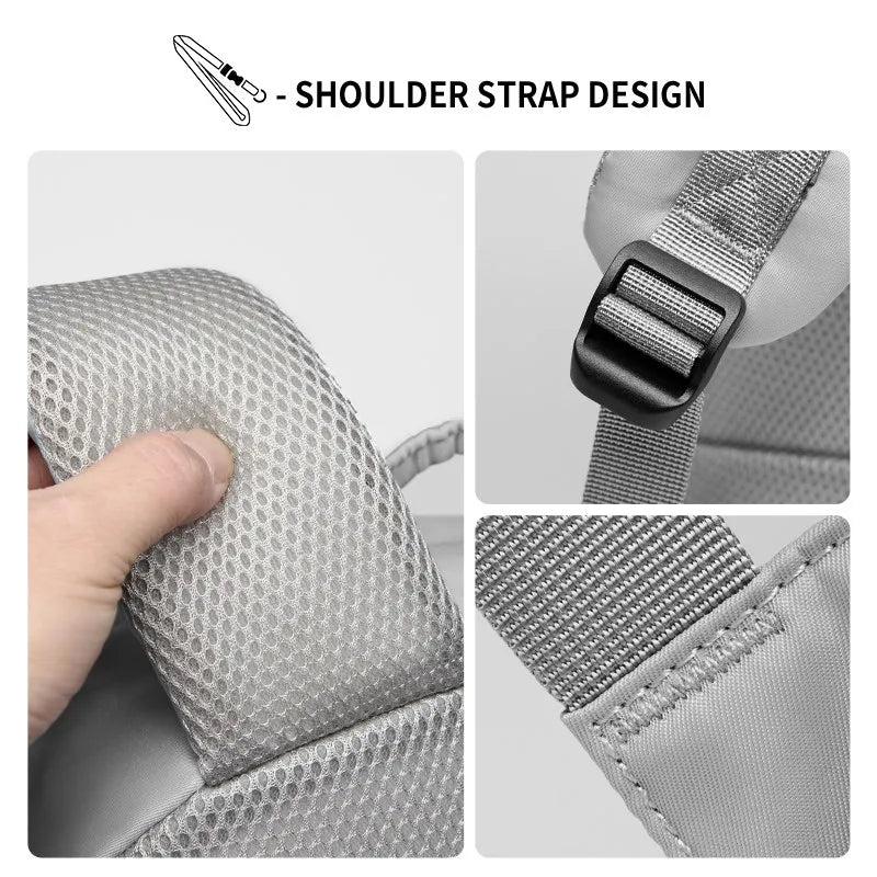 Latest Men's Multifunctional Backpack Large Capacity 15.6inch Laptop Backpack Fashion Leisure Waterproof Backpack