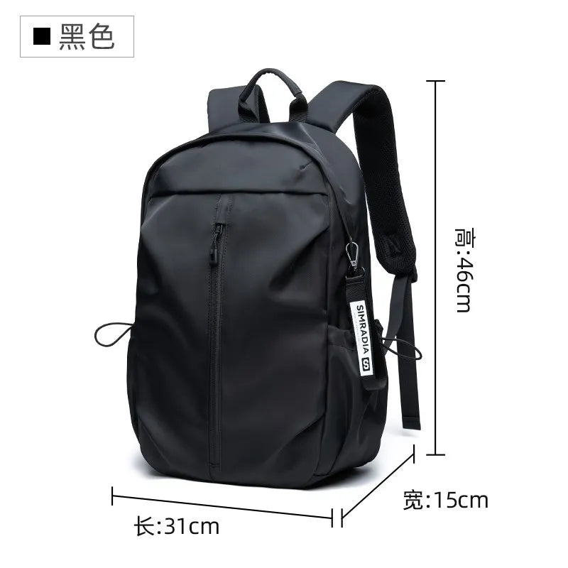 Latest Men's Multifunctional Backpack Large Capacity 15.6inch Laptop Backpack Fashion Leisure Waterproof Backpack