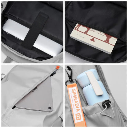 Latest Men's Multifunctional Backpack Large Capacity 15.6inch Laptop Backpack Fashion Leisure Waterproof Backpack