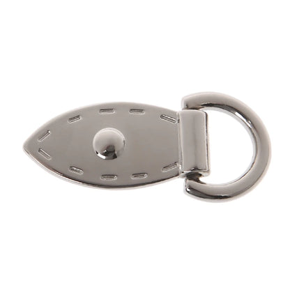Leaf D Buckle Metal Buckles Handbag Strap Clasp Keyring Dog Chain Hooks DIY