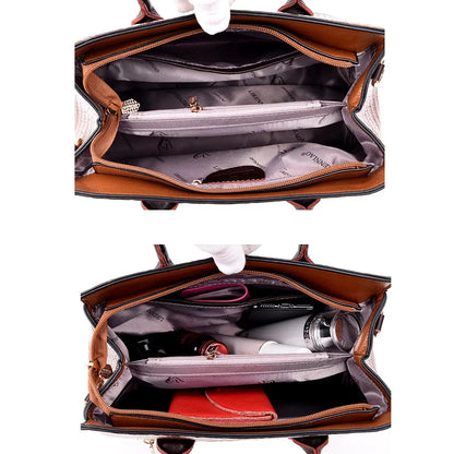Leather Alligator Luxury Bags Designer Handbags High Quality Women Messenger Bag Retro Totes