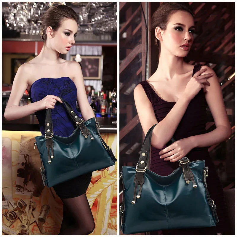 Leather Handbags for Women Bag Casual Female Tote Spanish Brand Shoulder Ladies Luxury Bolsos Top-handle Bags