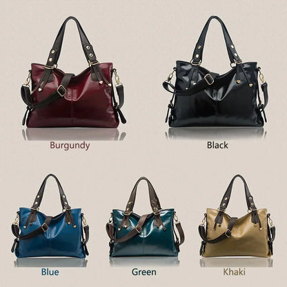 Leather Handbags for Women Bag Casual Female Tote Spanish Brand Shoulder Ladies Luxury Bolsos Top-handle Bags
