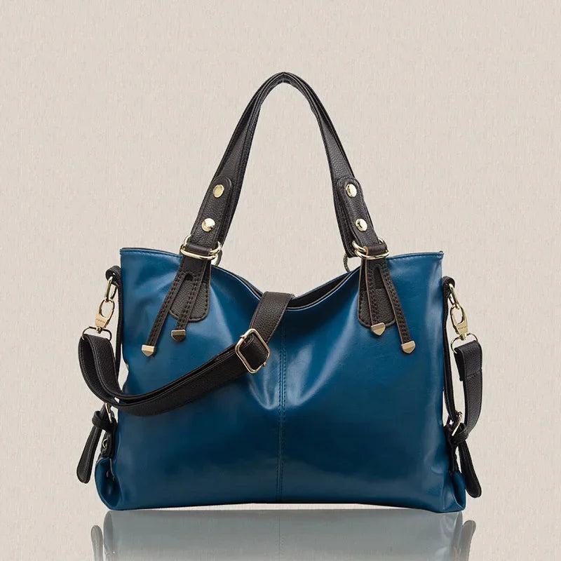 Leather Handbags for Women Bag Casual Female Tote Spanish Brand Shoulder Ladies Luxury Bolsos Top-handle Bags