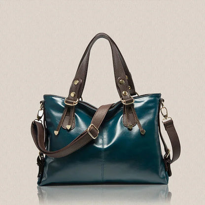 Leather Handbags for Women Bag Casual Female Tote Spanish Brand Shoulder Ladies Luxury Bolsos Top-handle Bags