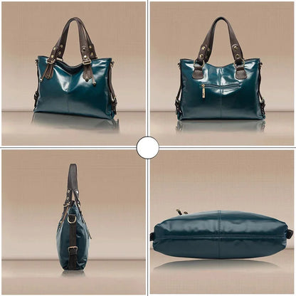 Leather Handbags for Women Bag Casual Female Tote Spanish Brand Shoulder Ladies Luxury Bolsos Top-handle Bags