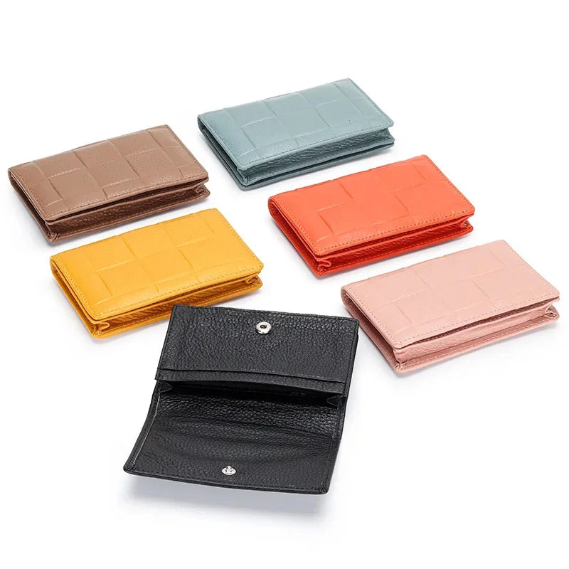 Leather New Multi-function Driver's License Credit Business Card Holder Coin Purse