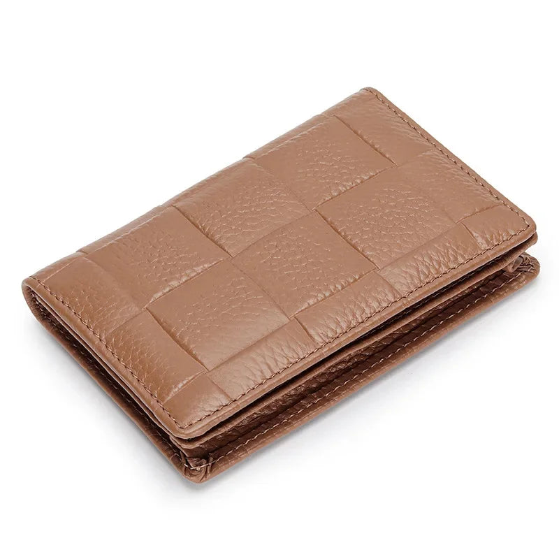 Leather New Multi-function Driver's License Credit Business Card Holder Coin Purse