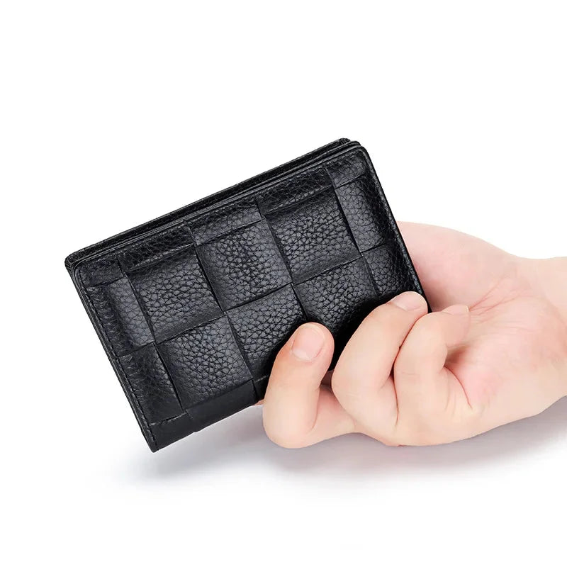 Leather New Multi-function Driver's License Credit Business Card Holder Coin Purse