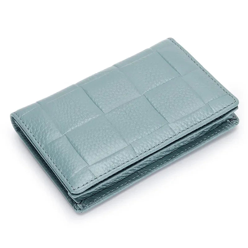 Leather New Multi-function Driver's License Credit Business Card Holder Coin Purse
