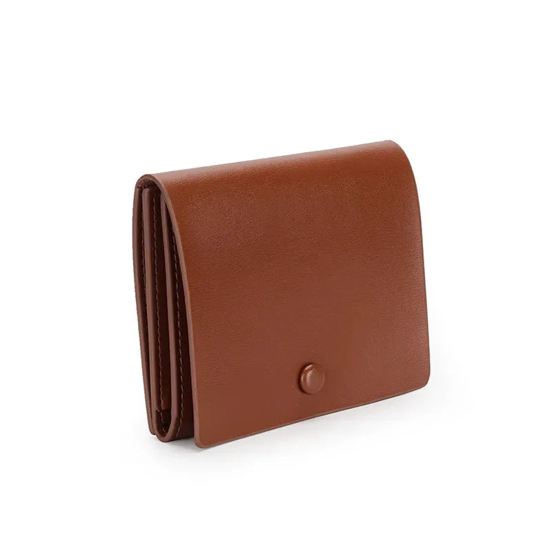 Leather Pickup Ladies Multi-card Large-capacity Driver's License Short Card Case
