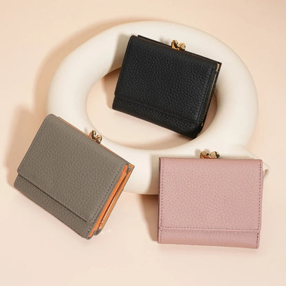 Leather Wallet for Women Fashion Coin Purse Wallets Change Pocket Money Bag