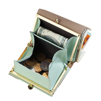 Leather Wallet for Women Fashion Coin Purse Wallets Change Pocket Money Bag