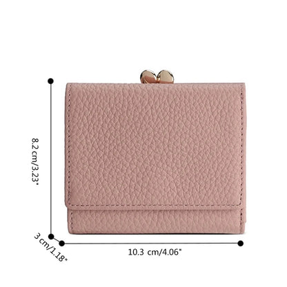 Leather Wallet for Women Fashion Coin Purse Wallets Change Pocket Money Bag